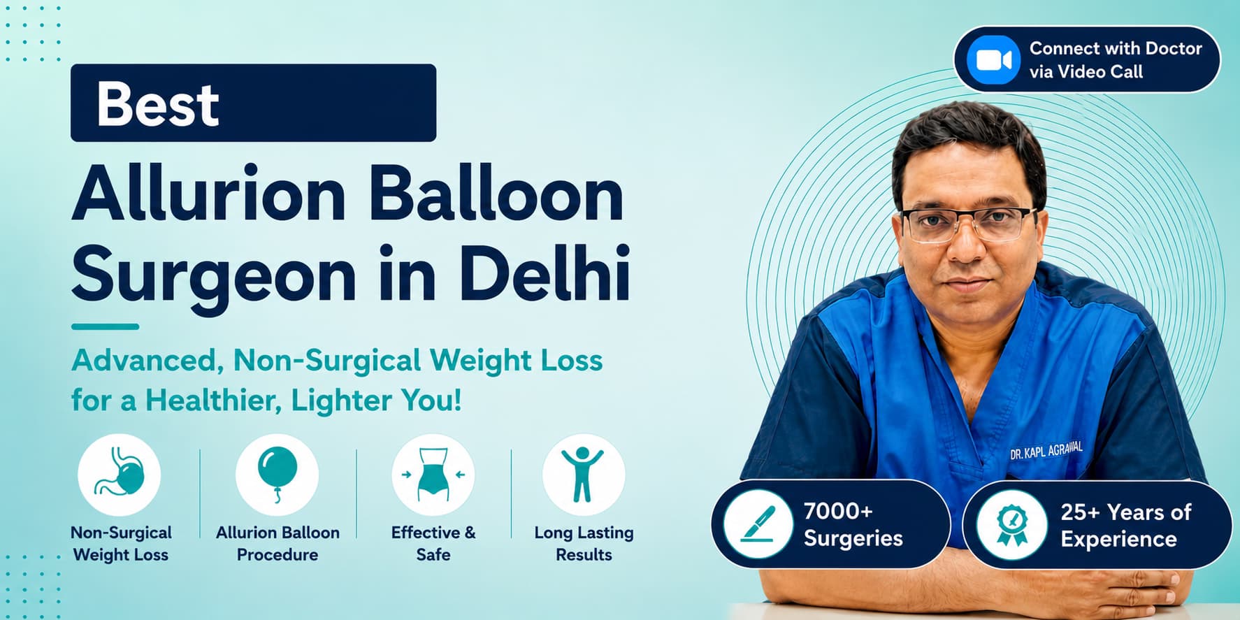 Allurion Balloon Surgeon in Delhi