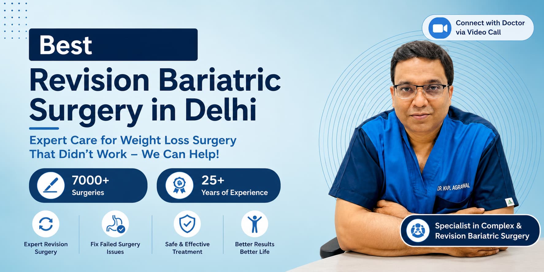 Revision Bariatric Surgery in Delhi