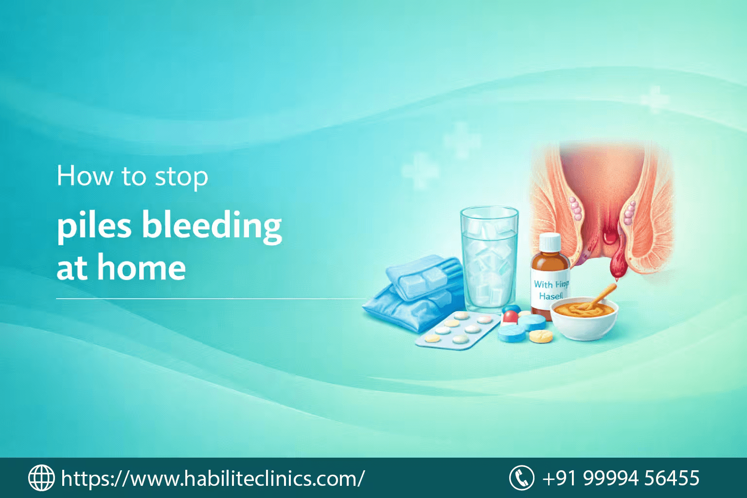 How to Stop Piles Bleeding at Home?